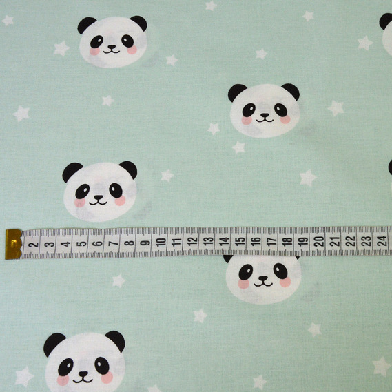 Ткань бязь Panda 12-5506 TPX ментол, фото 3