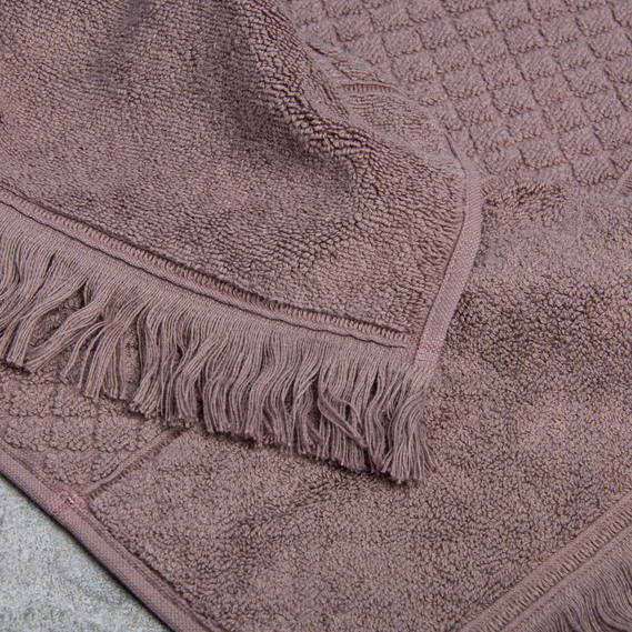 Terry jacquard towel Aurora TM IDEIA 70х140 cm  беж, фото 5