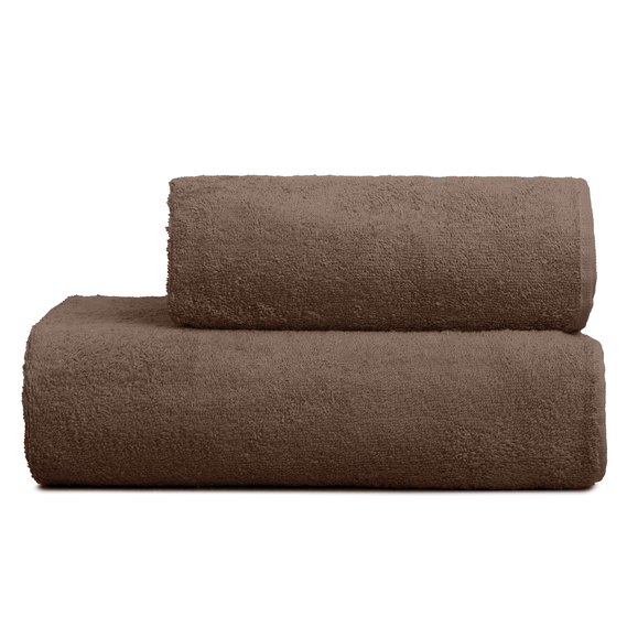 Рушник махровий Ідеал TM IDEIA 70х140 см  шоколад, фото 1 Рушник махровий Ідеал TM IDEIA 70х140 см  шоколад, фото 1
