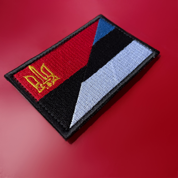 Chevron on Velcro Right Sector and Estonia 5x8 cm, фото 5