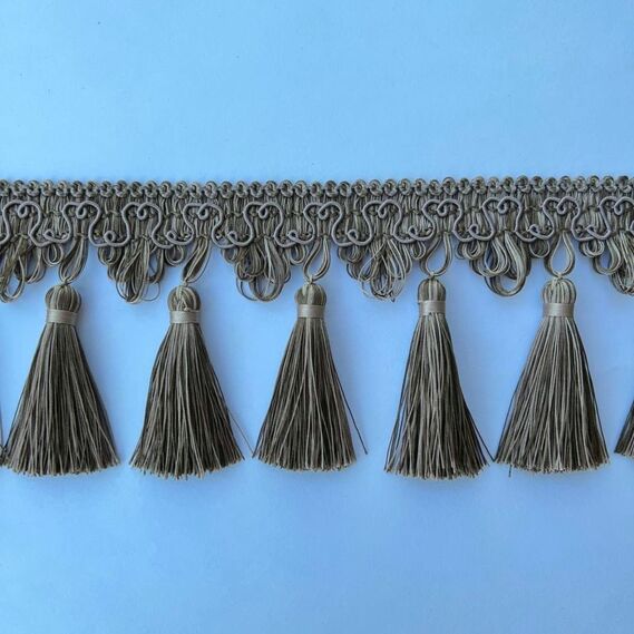 Бахрома декоративная V-K-39 мол шоколад, фото 1 Бахрома декоративная V-K-39 мол шоколад, фото 1