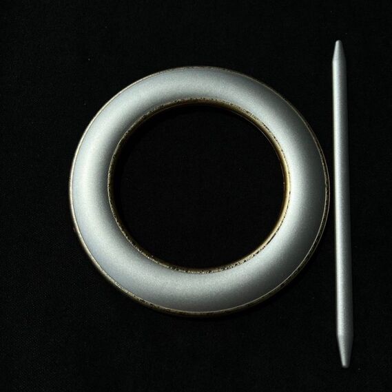 Подхват для штор декоративный V-14-4 корич/срібло, фото 1 Подхват для штор декоративный V-14-4 корич/срібло, фото 1