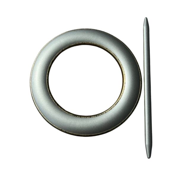 Подхват для штор декоративный V-14-4 корич/срібло, фото 2 Подхват для штор декоративный V-14-4 корич/срібло, фото 2