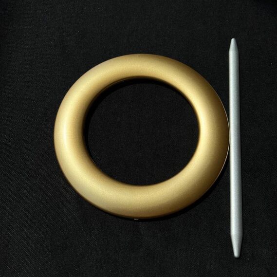 Подхват для штор декоративный V-14-4 корич/срібло, фото 3 Подхват для штор декоративный V-14-4 корич/срібло, фото 3