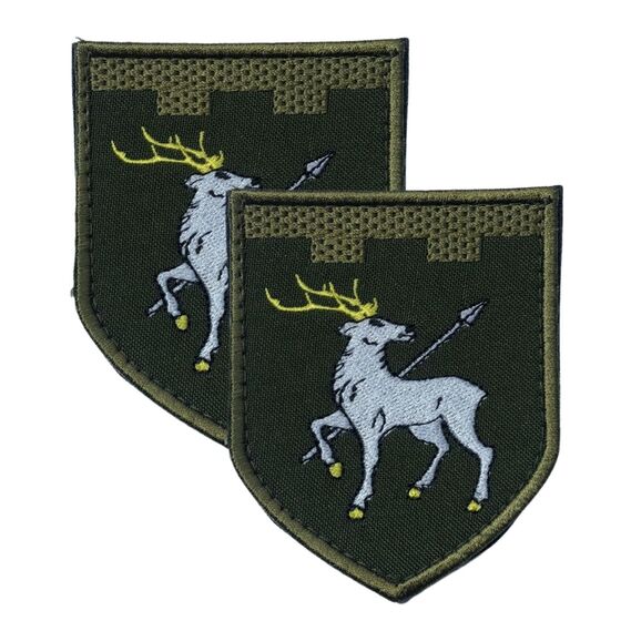 Шеврон на липучке 123-я отдельная бригада территориальной обороны 7,3х9 см, фото 2 Шеврон на липучке 123-я отдельная бригада территориальной обороны 7,3х9 см, фото 2