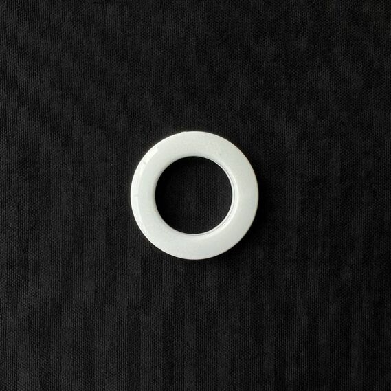 Люверсы для штор 35 мм V-0 круглі білі, фото 1 Люверсы для штор 35 мм V-0 круглі білі, фото 1