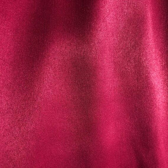 Тканина костюмно-плательна Атлас Lux малина, фото 3