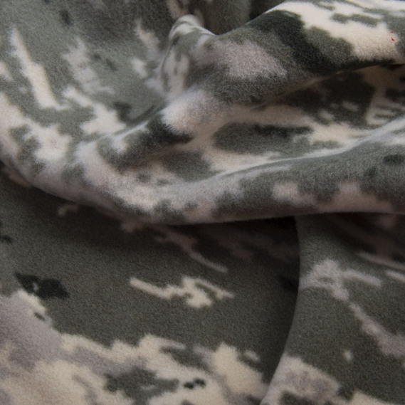 Ткань флис антипиллинг ВСУ пиксель 300 гр/м2 піксель, фото 2