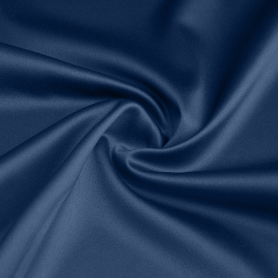 Тканина костюмно-плательна Атлас Lux сапфір, фото 1