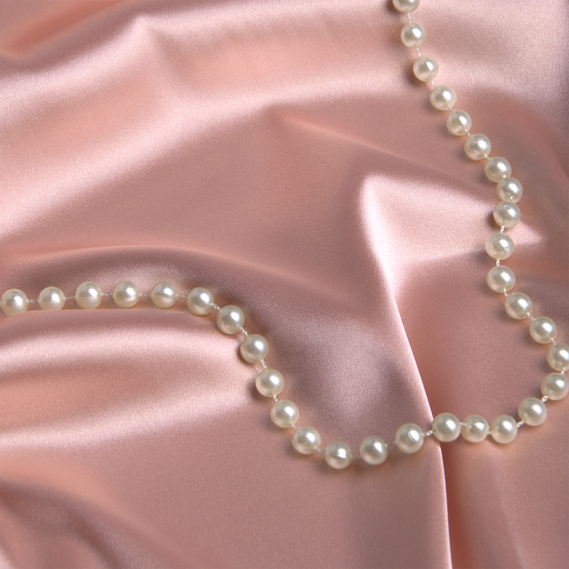 Ткань костюмно-плательная Атлас Голливуд чайна троянда, фото 3