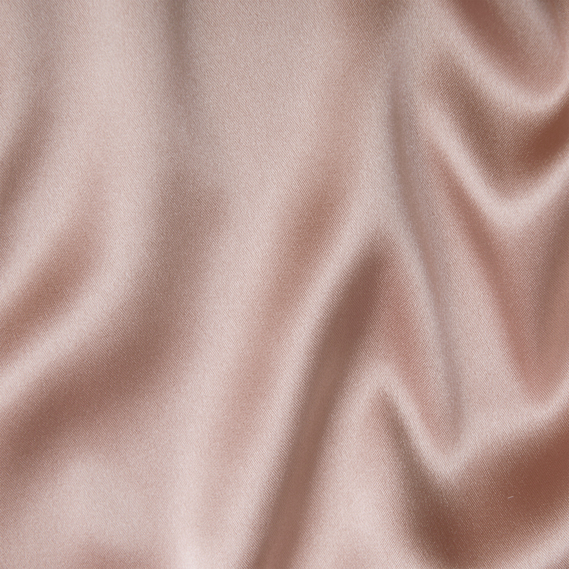 Тканина костюмно-плательна Атлас Голлівуд світлий персик, фото 2