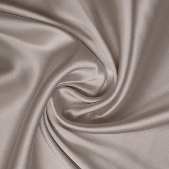 Тканина костюмно-плательна Атлас Голлівуд димка, фото 1