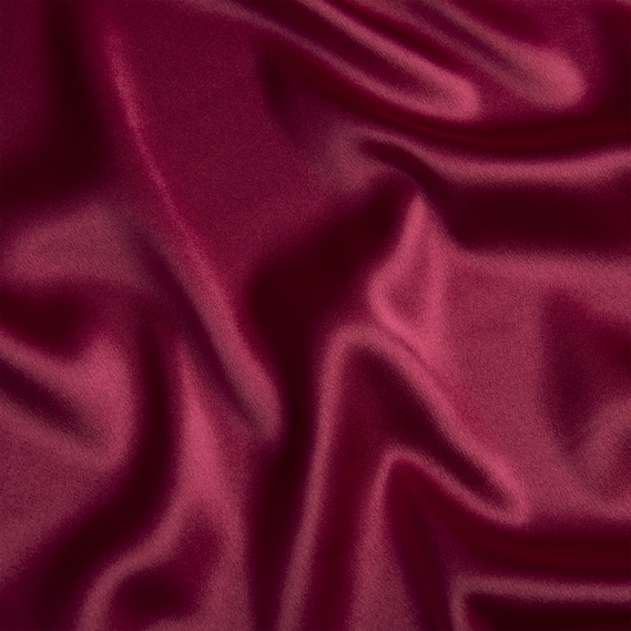 Тканина костюмно-плательна Атлас Голлівуд бордо, фото 2