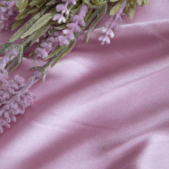 Тканина костюмно-плательна Атлас Голлівуд рожевий, фото 3