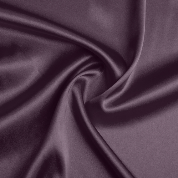 Тканина костюмно-плательна Атлас Голлівуд лілово сірий, фото 1 Тканина костюмно-плательна Атлас Голлівуд лілово сірий, фото 1