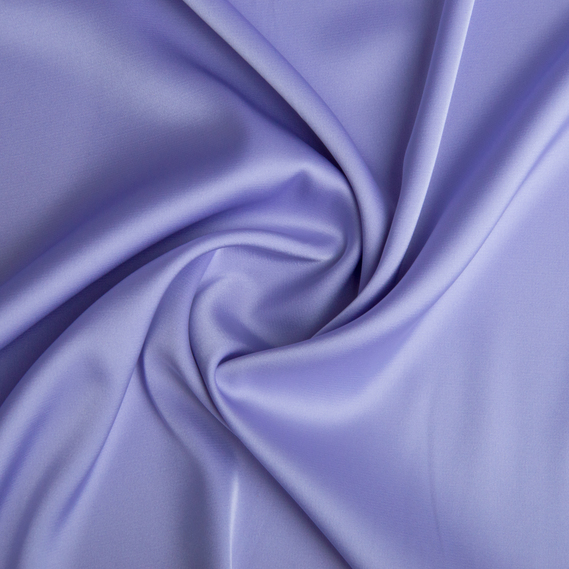 Ткань плательная атлас шелк Vanessa бузок, фото 1