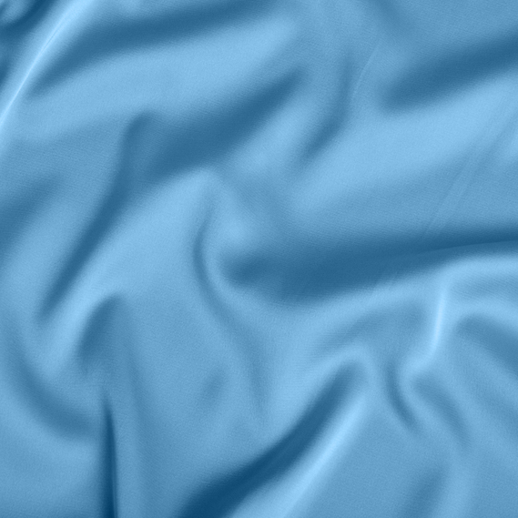 Ткань плательная атлас шелк Vanessa блакитний , фото 2 Ткань плательная атлас шелк Vanessa блакитний , фото 2