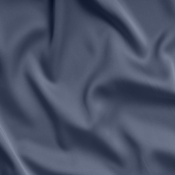 Тканина плательная атлас шовк Vanessa денім, фото 2