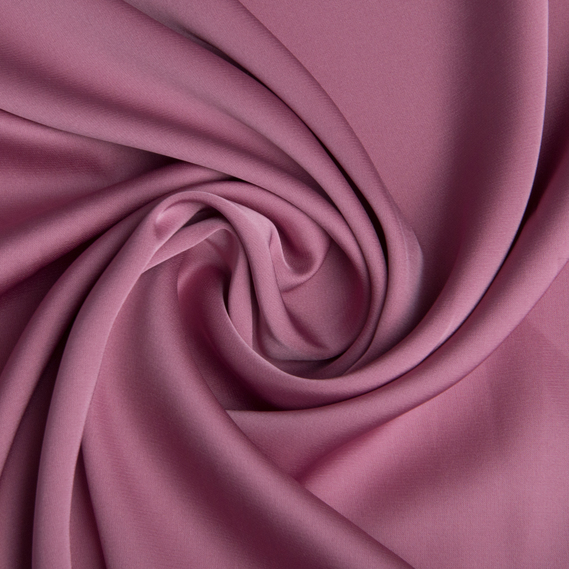 Тканина плательная атлас шовк Vanessa рожевий фрез, фото 1 Тканина плательная атлас шовк Vanessa рожевий фрез, фото 1