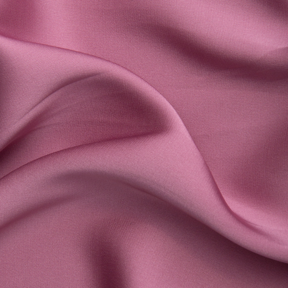 Тканина плательная атлас шовк Vanessa рожевий фрез, фото 2 Тканина плательная атлас шовк Vanessa рожевий фрез, фото 2