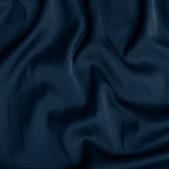Ткань плательная атлас шелк Vanessa сапфір, фото 2
