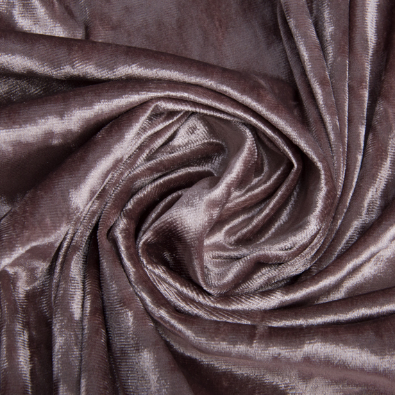 Fabric Velvet Li лілово сірий, фото 1