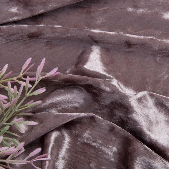 Fabric Velvet Li лілово сірий, фото 3