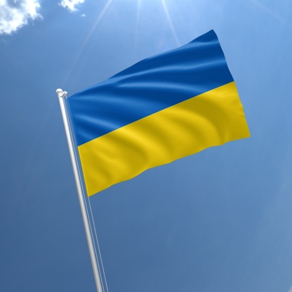 Flag of Ukraine 90х135 см, фото 3
