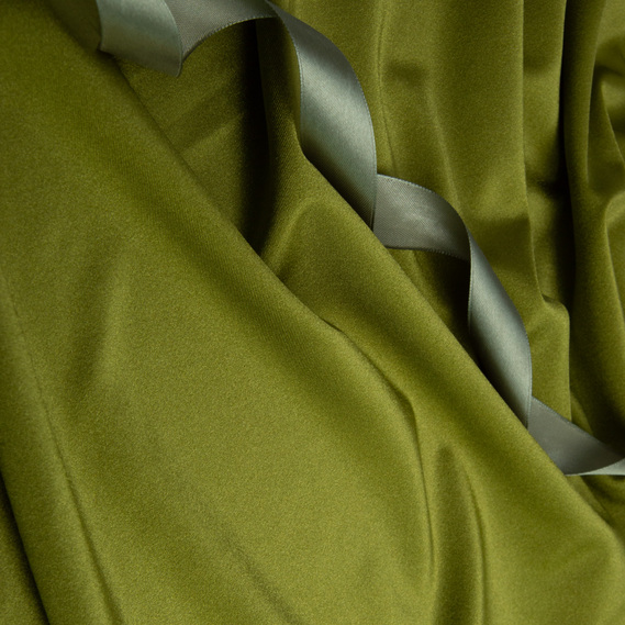 Тканина трикотаж Біфлекс блиск 217 гр/кв.м хакі, фото 3