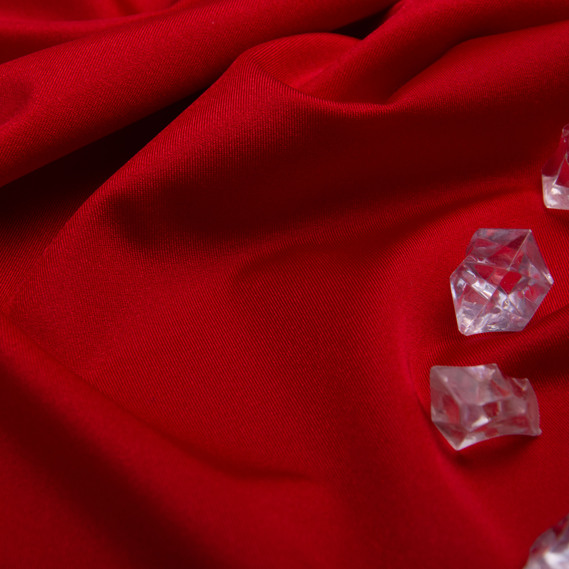 Тканина трикотаж Біфлекс блиск 217 гр/кв.м V-90 (1136) червоний, фото 3