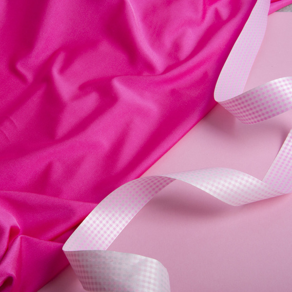 Тканина трикотаж Біфлекс блиск 217 гр/кв.м V-96 (1361) рожевий, фото 3