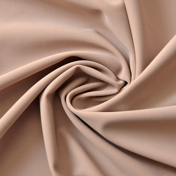 Ткань трикотаж Біфлекс матовий 194 гр/м2, еластична для купальників, леггінсов, спортивного одягу V-92 (1087) сіро бежевий, фото 1 Ткань трикотаж Біфлекс матовий 194 гр/м2, еластична для купальників, леггінсов, спортивного одягу V-92 (1087) сіро бежевий, фото 1