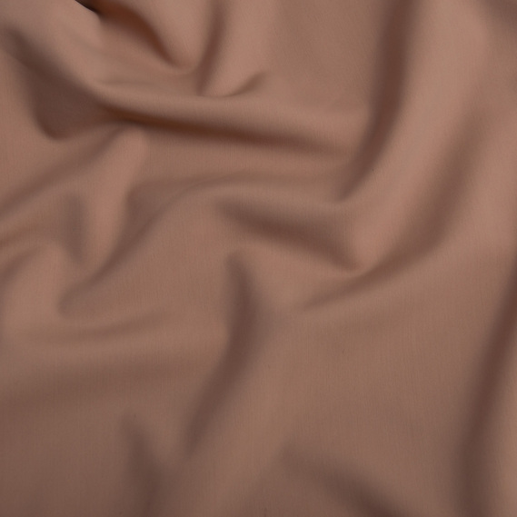 Ткань трикотаж Біфлекс матовий 194 гр/м2, еластична для купальників, леггінсов, спортивного одягу V-1386 темний беж, фото 2 Ткань трикотаж Біфлекс матовий 194 гр/м2, еластична для купальників, леггінсов, спортивного одягу V-1386 темний беж, фото 2