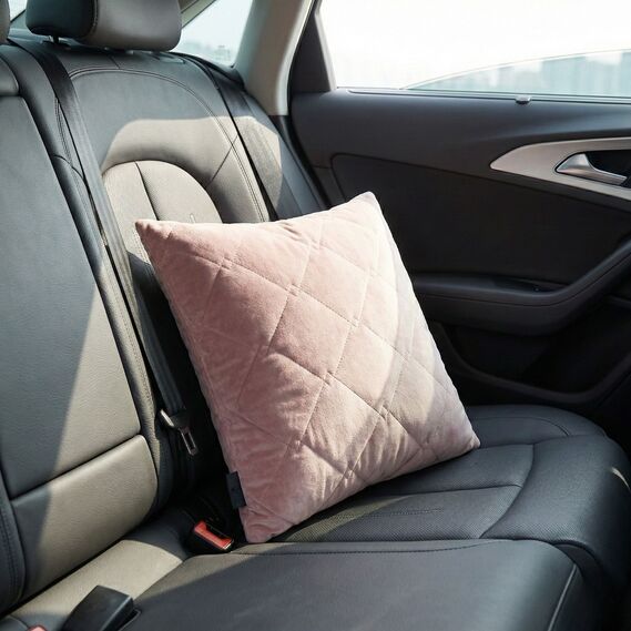 Deco Pillow ТМ IDEIA 45*45 см пудра/св.сірий, фото 5