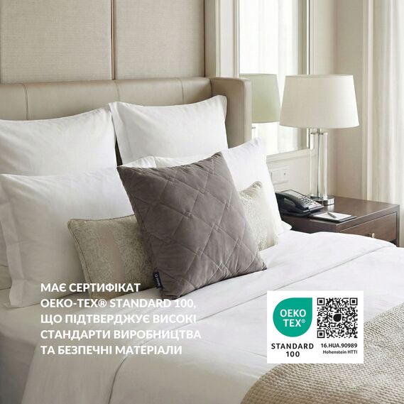 Deco Pillow ТМ IDEIA 45*45 см сірий, фото 5