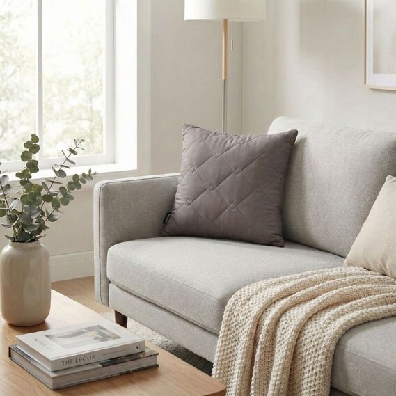 Deco Pillow ТМ IDEIA 45*45 см сірий, фото 6