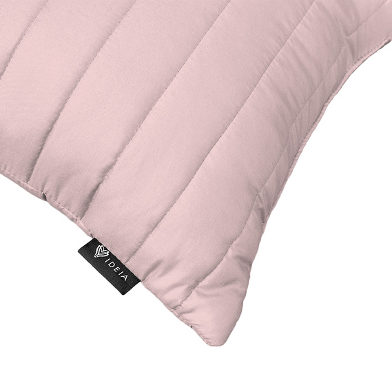 Deco Pillow LINE 45*45 пудра/св.сірий, фото 3