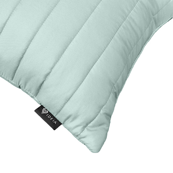 Deco Pillow LINE 45*45 м`ята/св.сірий, фото 3 Deco Pillow LINE 45*45 м`ята/св.сірий, фото 3