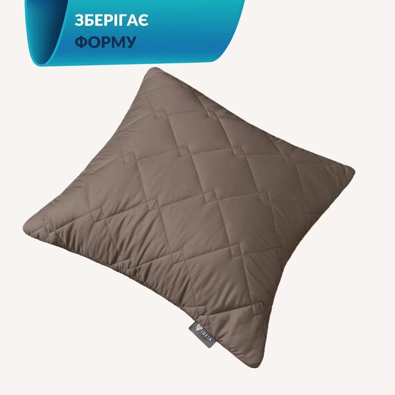 Decorative pillow CUBE TM IDEIA 50х50 cm шоколад, фото 6