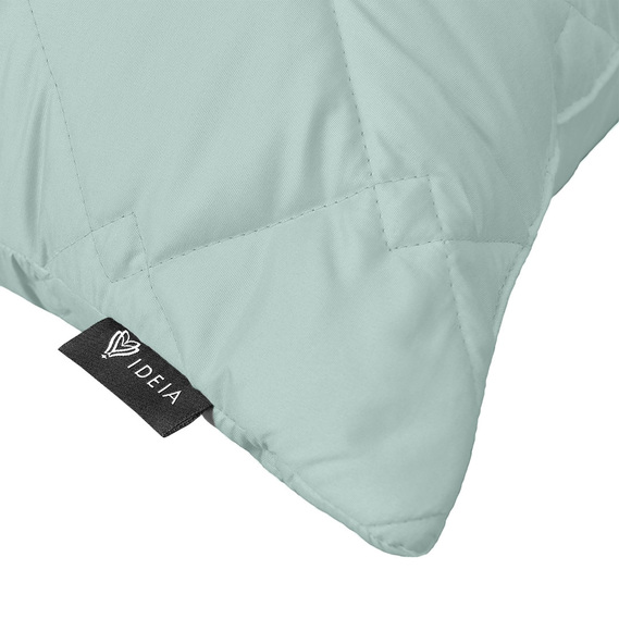 Decorative pillow CUBE TM IDEIA 50х50 cm м`ята/св.сірий, фото 3