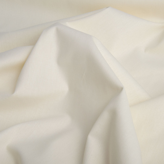 Ткань бязь ранфорс для постельного белья, хлопок 130 гр/м2, 240 см V-3 крем, фото 2