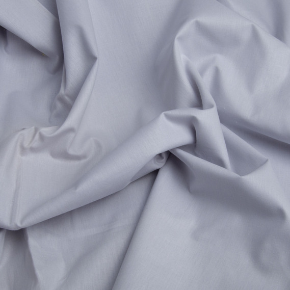 Тканина бязь ранфорс для постільної білизни, бавовна 130 гр/м2, 240 см V-89 попіл, фото 3