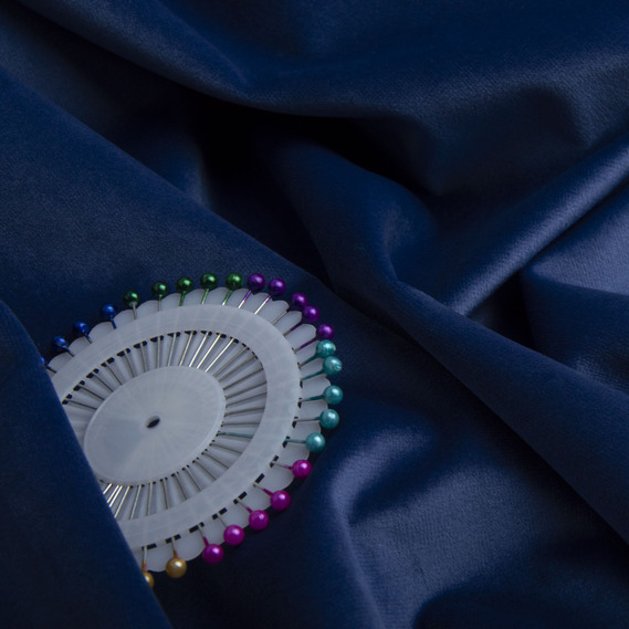 Велюр Delux денім, фото 3