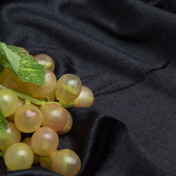 The velor fabric is monophonic чорний, фото 3