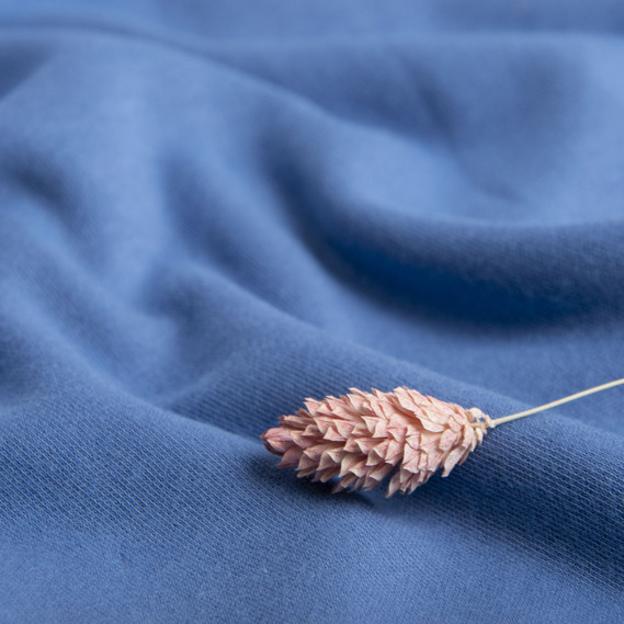 Інтерлок однотонний волошка, фото 3