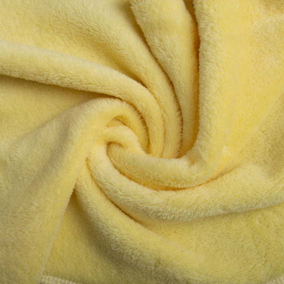 Ткань махровая Велсофт  світло жовтий, фото 1