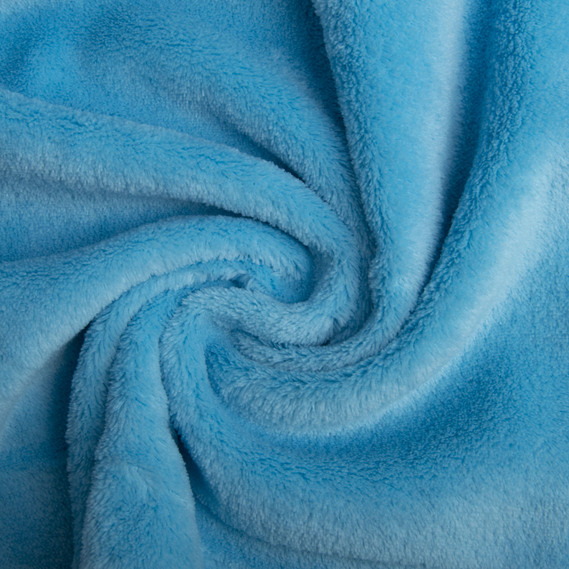 Тканина махрова Велсфот  блакитний , фото 1