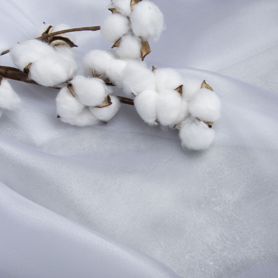 Ткань органза біла, фото 3