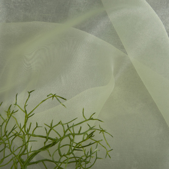 Ткань органза лимон пастель, фото 3