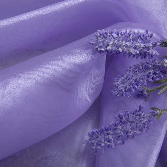 Organza fabric бузок, фото 3